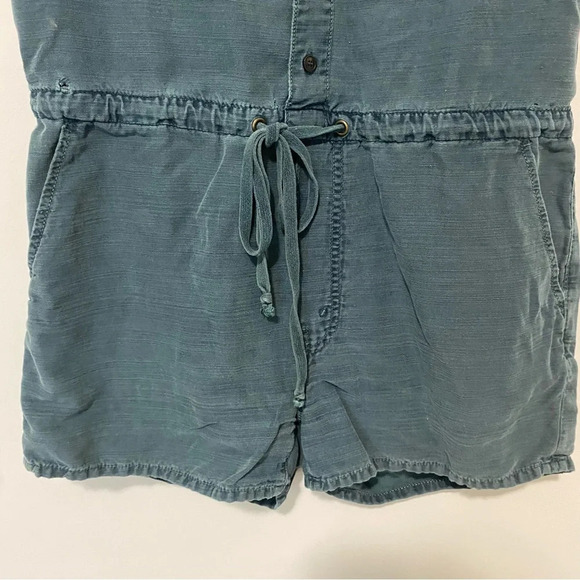 Mother Dark Green Tie Waist Romper Small (lightly flawed) - Picture 8 of 14